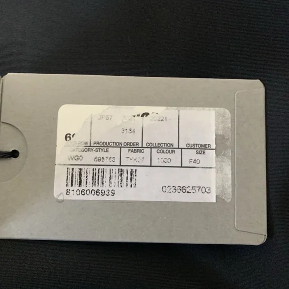 $850 Balenciaga Logo Sport Track Skirt - Picture 7 of 11